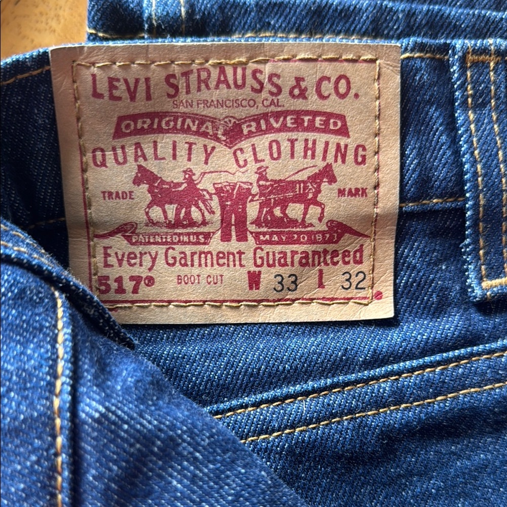 Levi’s bootcut jeans w33 l32